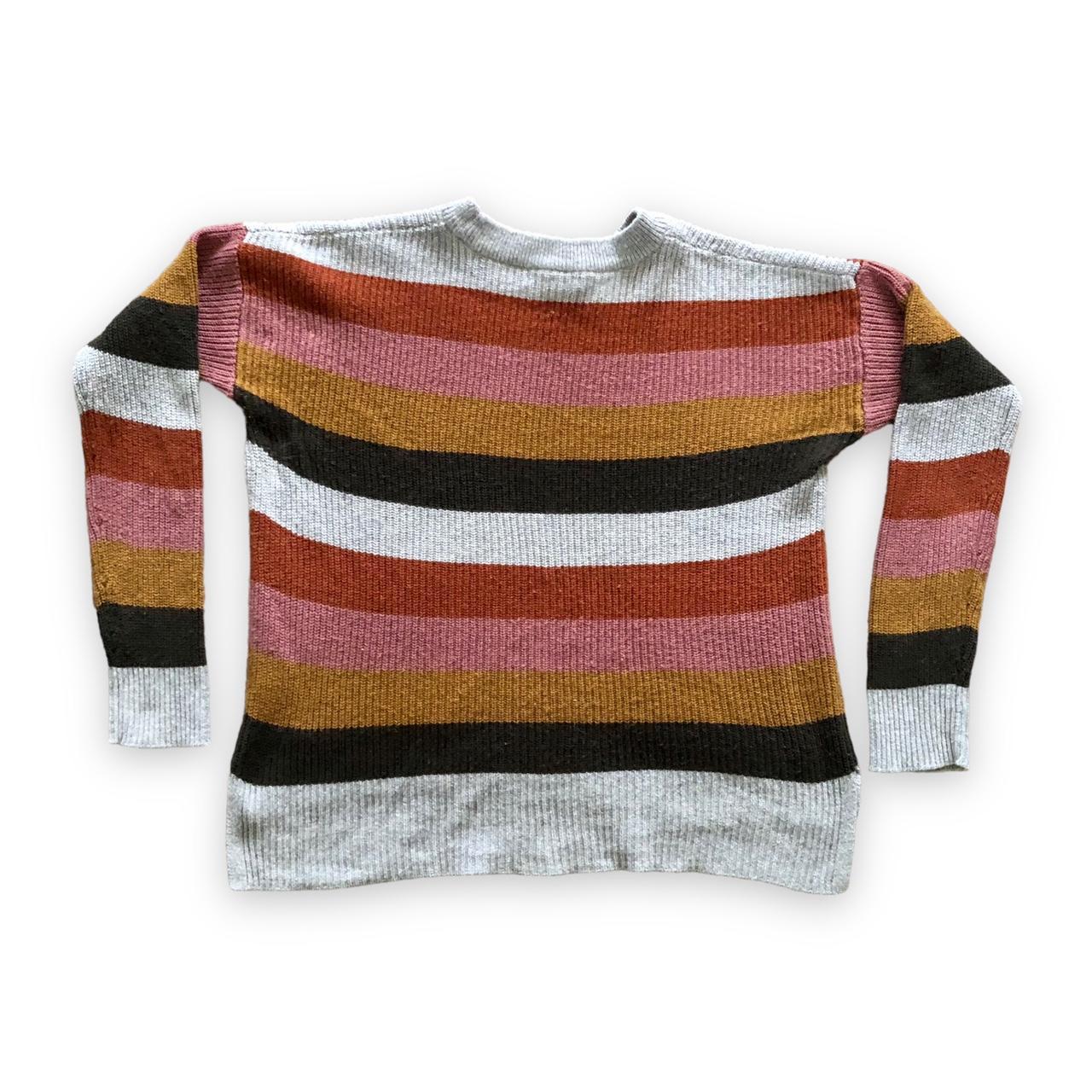 Patch pocket pullover sweater in walton stripe sale