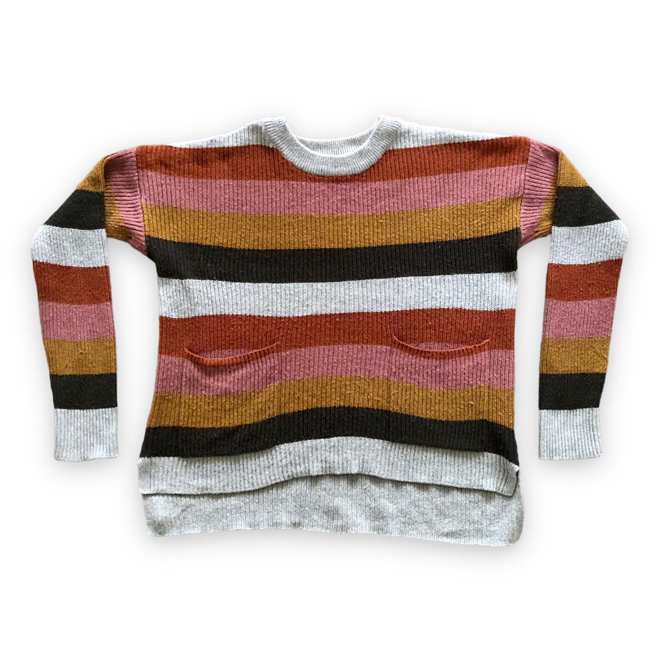 Patch pocket pullover 2024 sweater in walton stripe