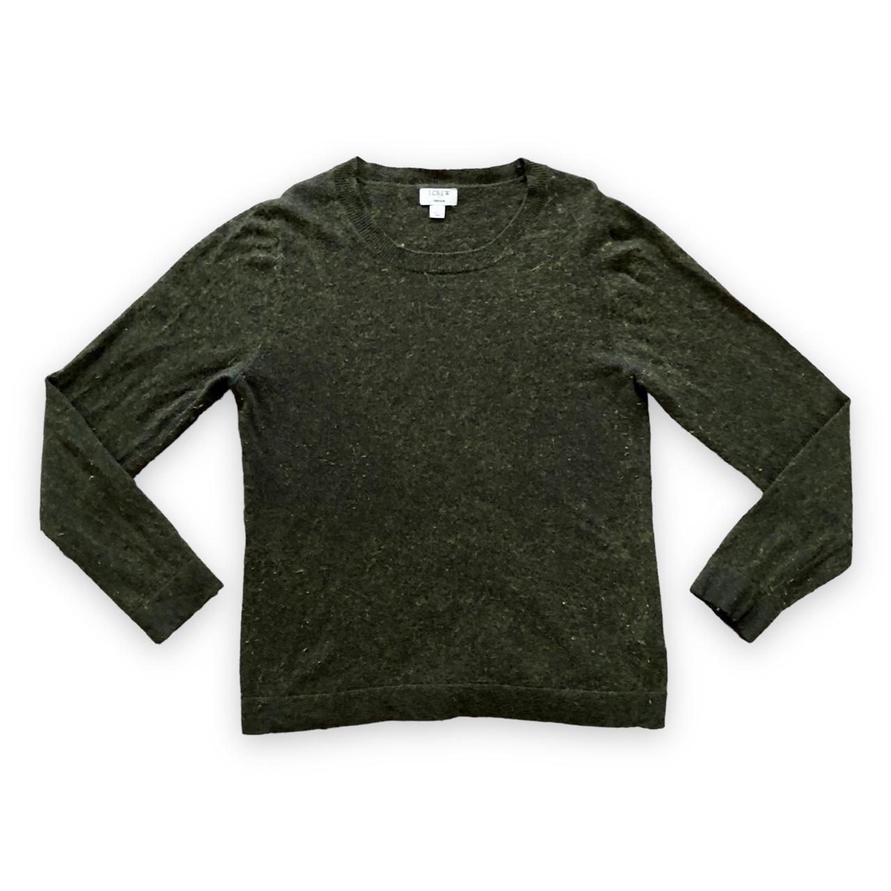 j crew cotton wool teddie sweater