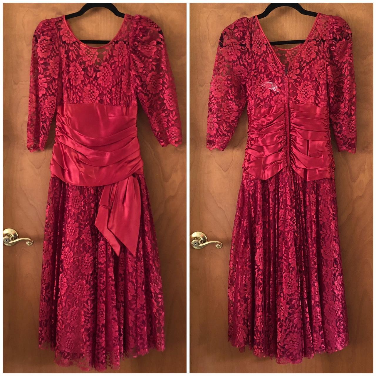 Jcpenney red lace dress hotsell