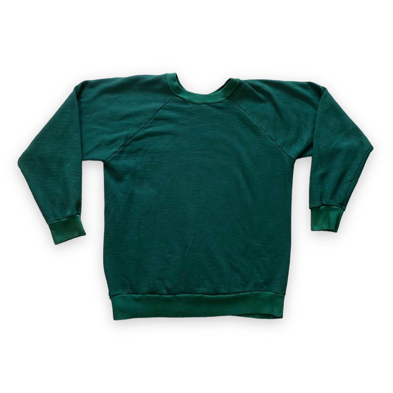 Emerald green clearance champion sweater vintage