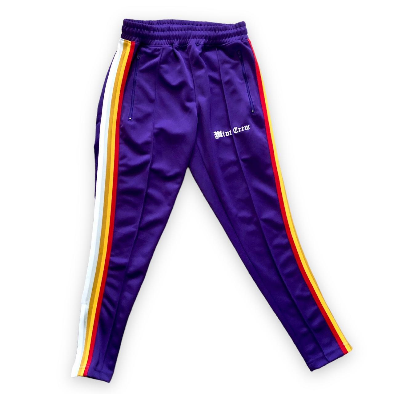 Mintcrew Purple Roadman Track Pants, Good condition,...