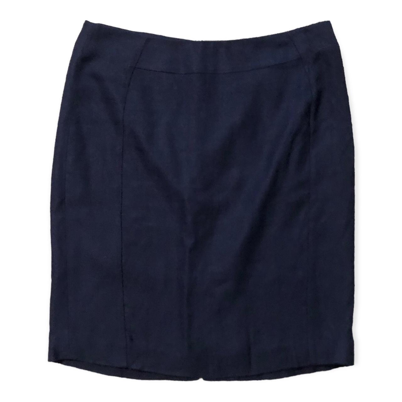 Navy blue pencil skirt size outlet 10