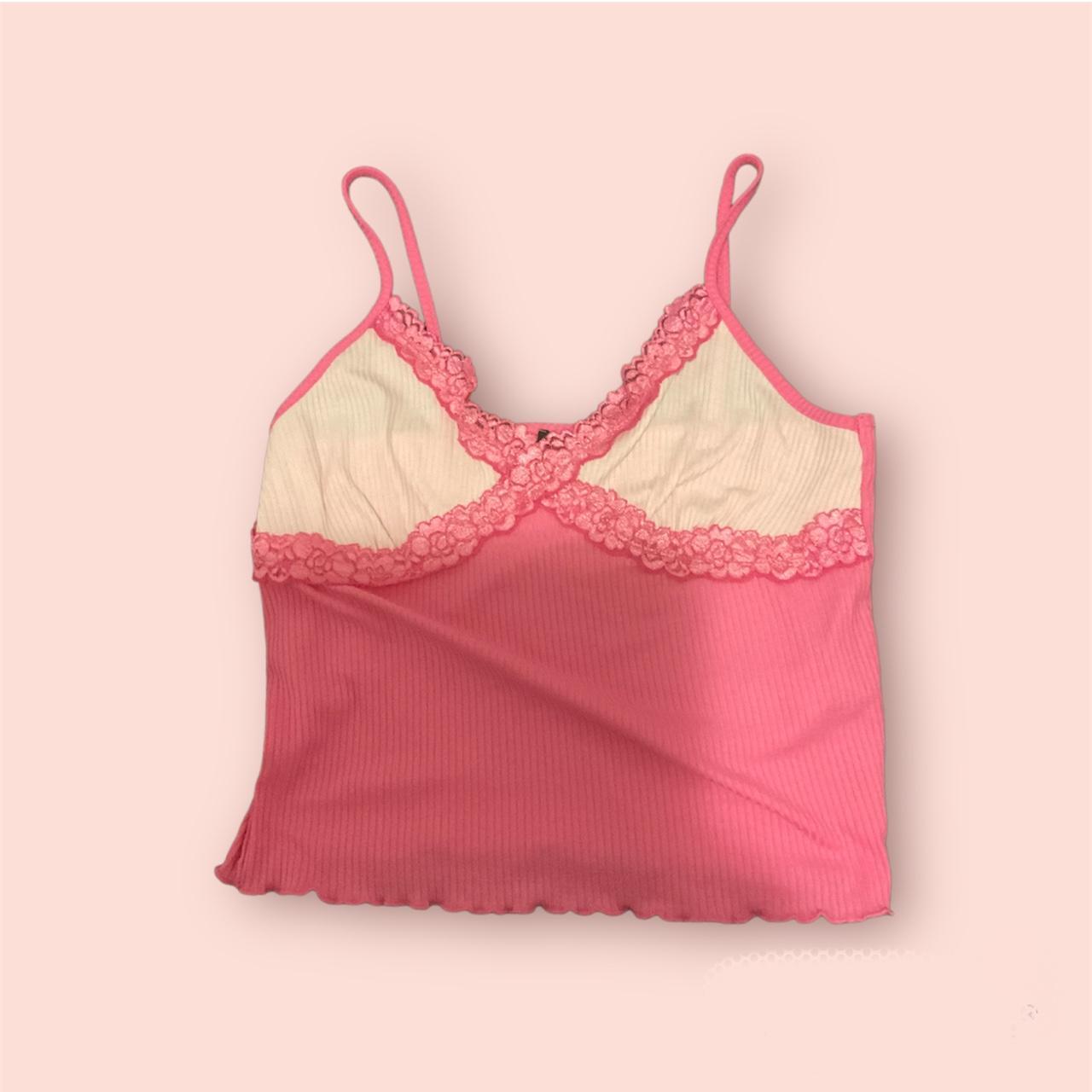 Primark Women's Pink Veststankscamis Depop