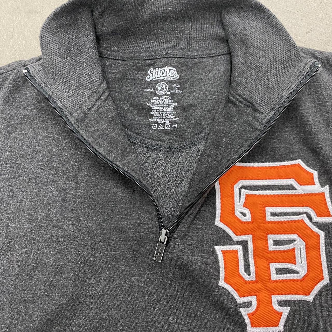 Stitches San Francisco Giants Hoodie Like new - Depop