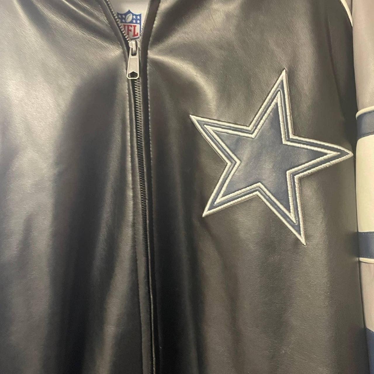 NFL Dallas Cowboys Faux Leather Jacket 