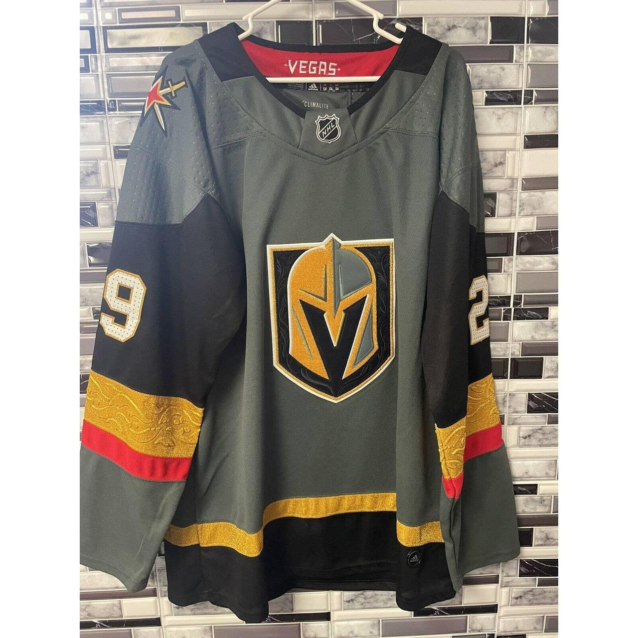 Adidas NHL Las Vegas LV Knights Fleury Hockey Jersey - Depop