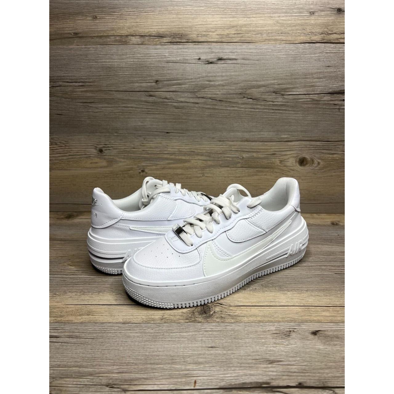 Nike Air Force 1 PLT AF ORM Womens Size 9.5 Triple. Depop