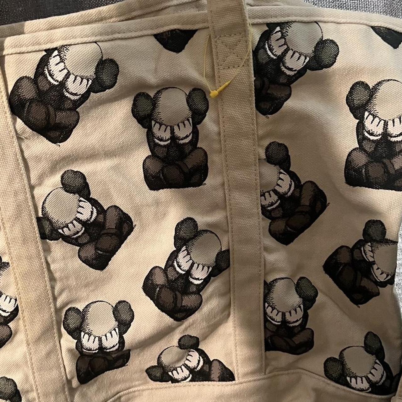 Uniqlo X Kaws Tote Bag Comes New with tags 100% - Depop