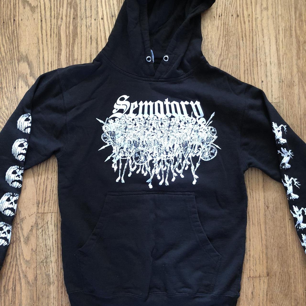 Sematary haunted mound hoodie Size small Good... - Depop
