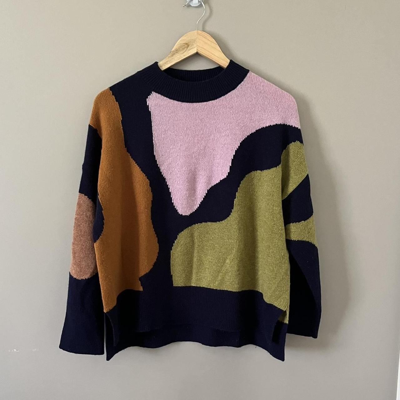 💜 Gorman Merino wool knit sweater jumper 💜 - Worn... - Depop