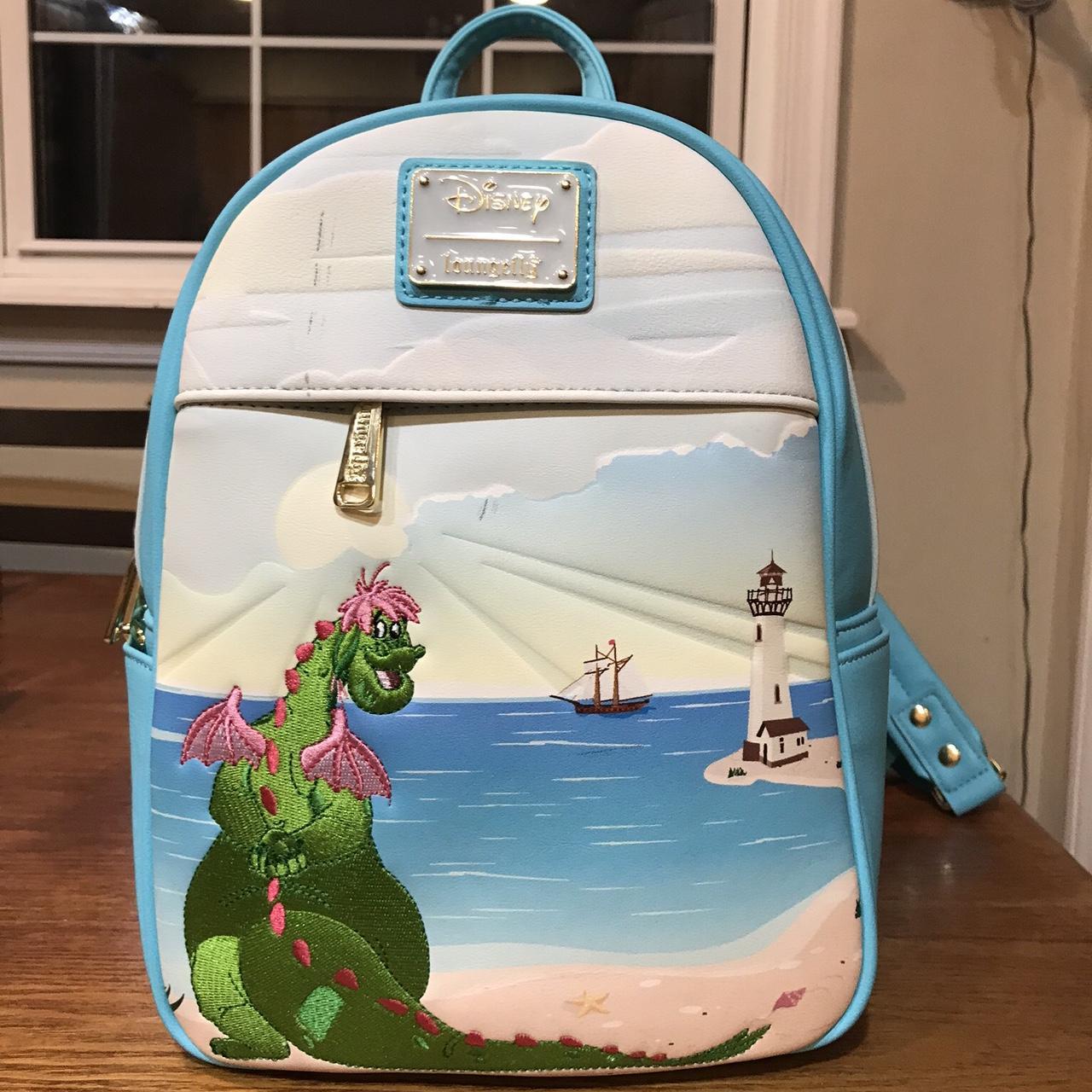 Aurora Sleeping Beauty loungefly backpack small flaw - Depop