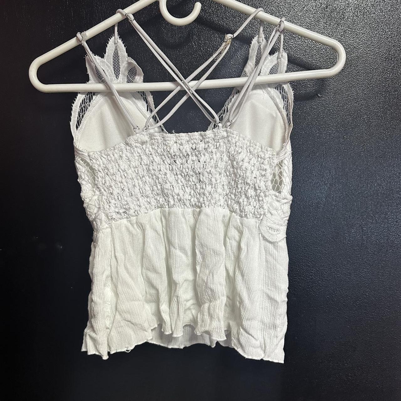 White top in perfect condition only worn a few... - Depop