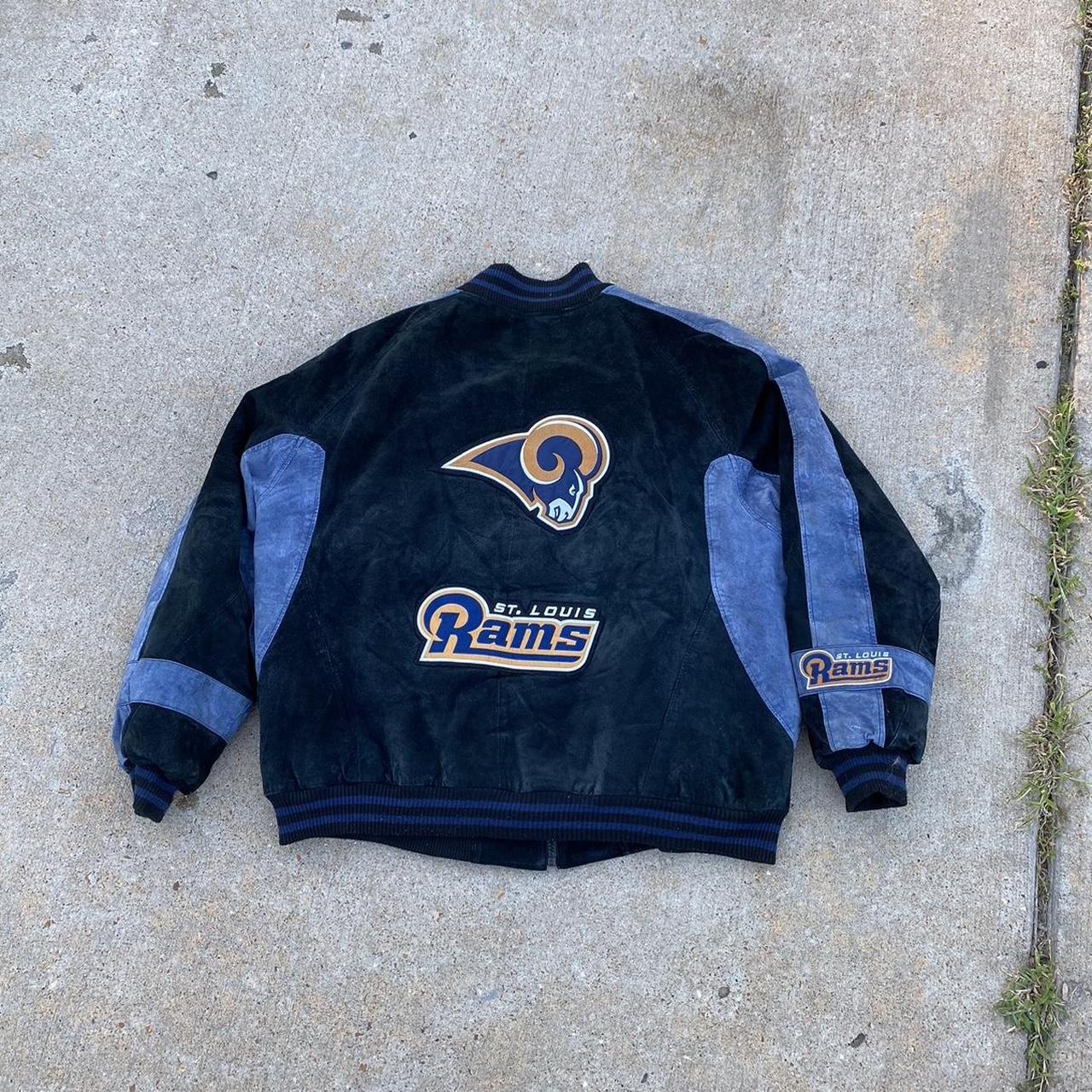 Maker of Jacket Varsity Jackets Vintage NFL St. Louis Rams