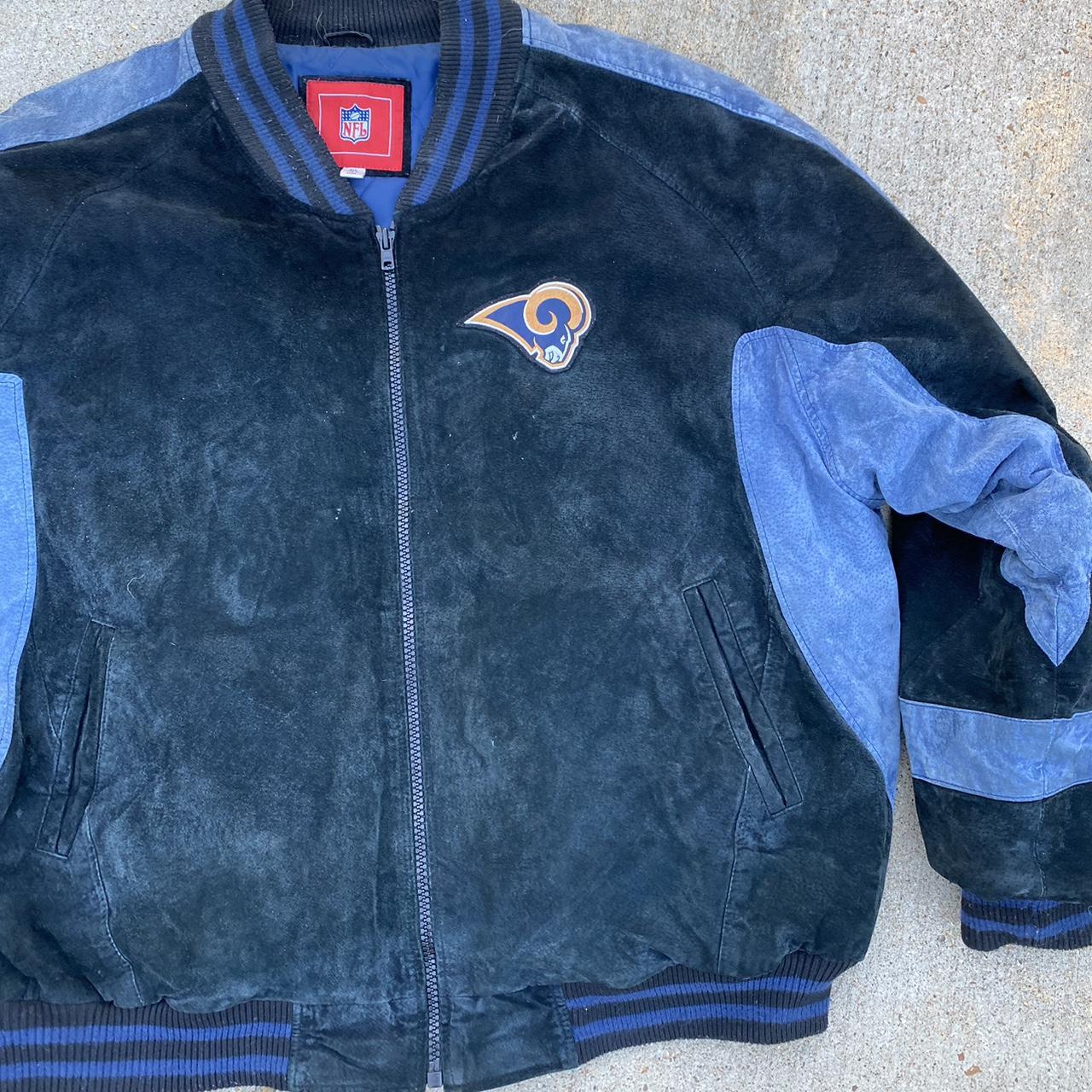 Vintage Official NFL St.Louis Rams Heavyweight - Depop