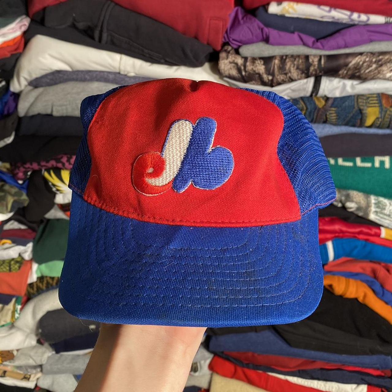 vintage 1980s Montreal Expos Snapback hat, -all