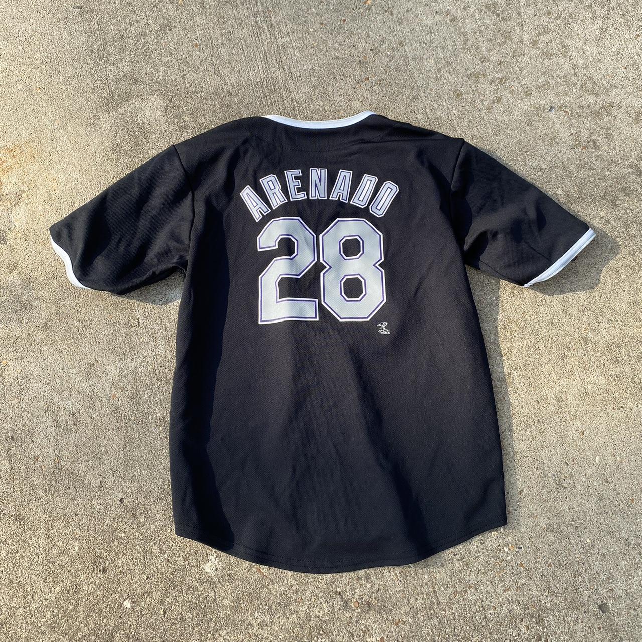 Colorado Rockies Stitched Arenado Jersey size small - Depop