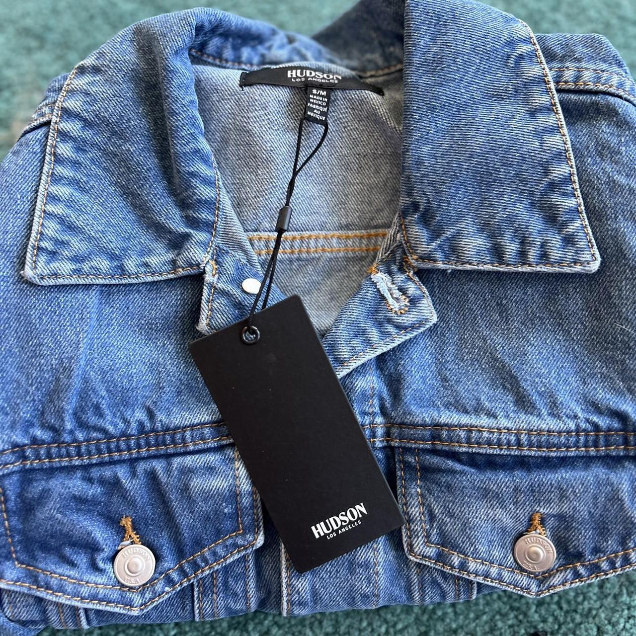 Fashion hudson denim jacket mens