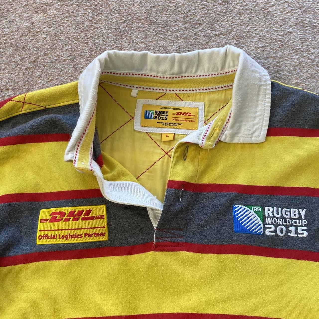 Rugby World Cup 2015 newest DHL Polo Gray