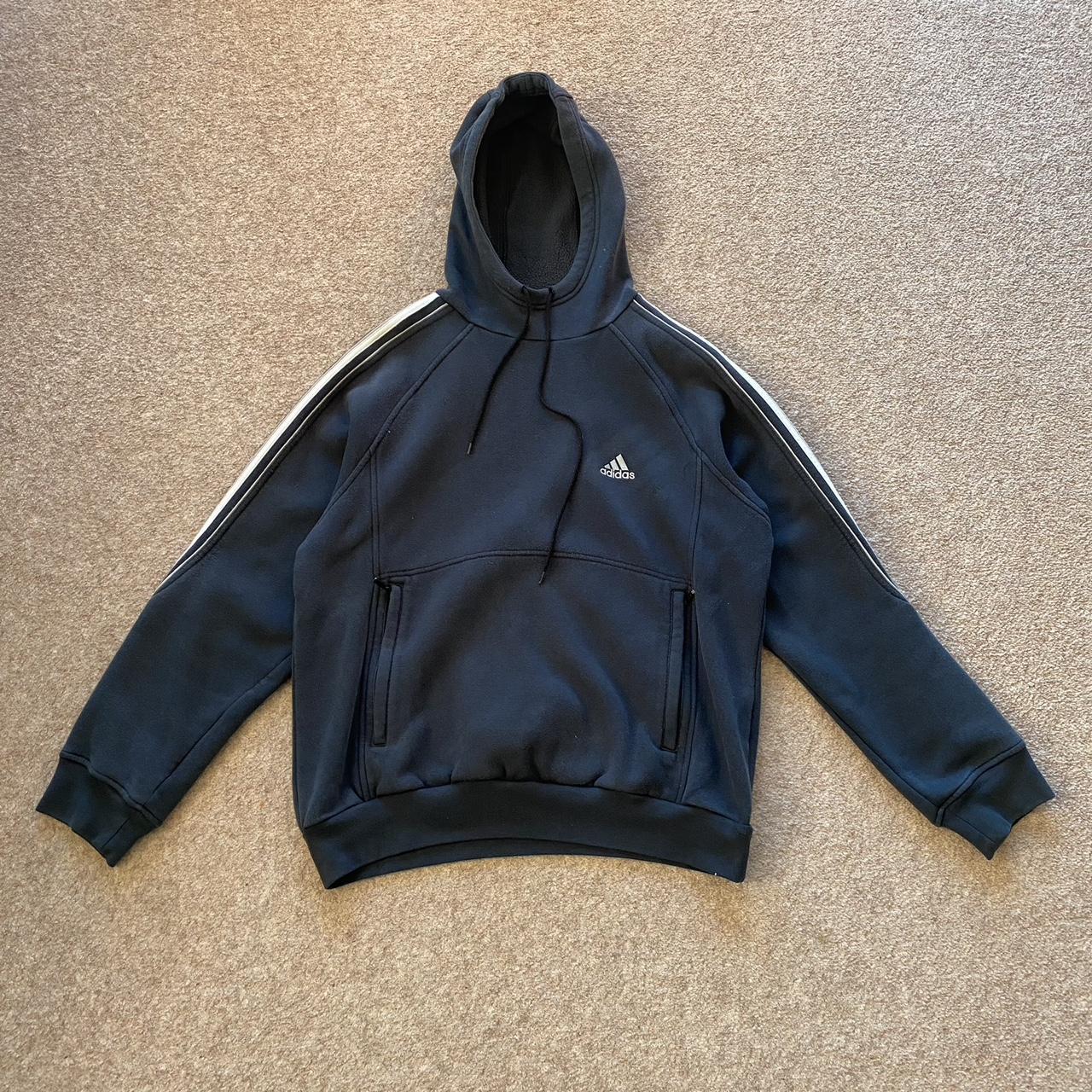 FREE UK SHIPPING 📦💨 Adidas Navy Blue Hoodie Men’s... - Depop