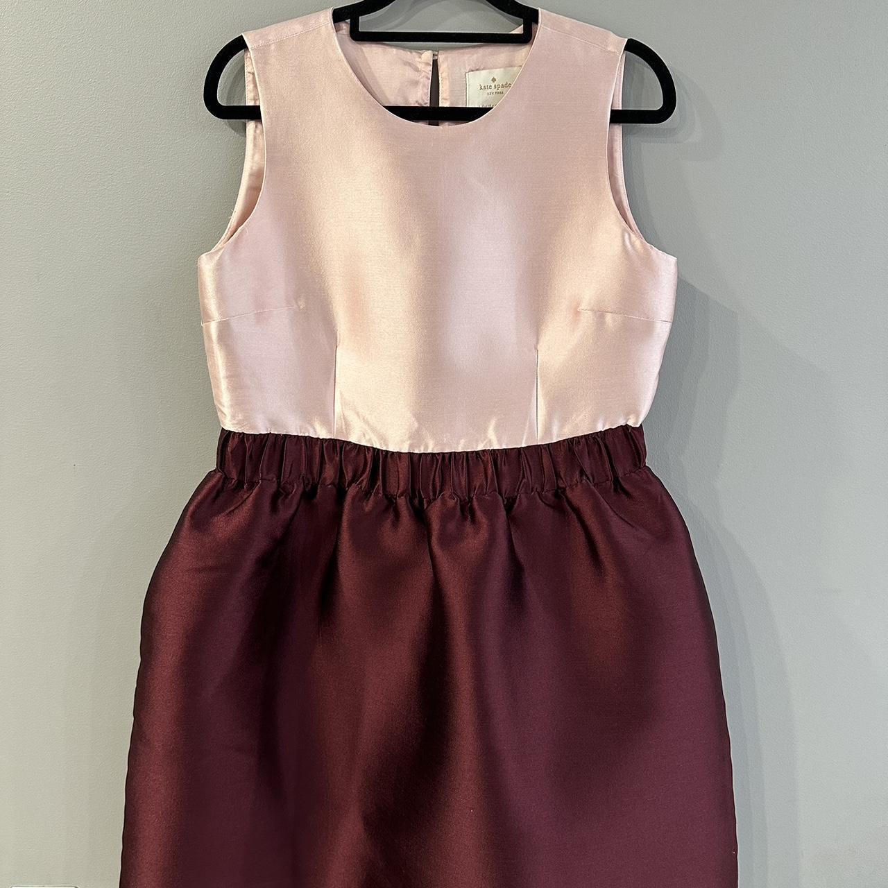 Kate spade outlet burgundy dress