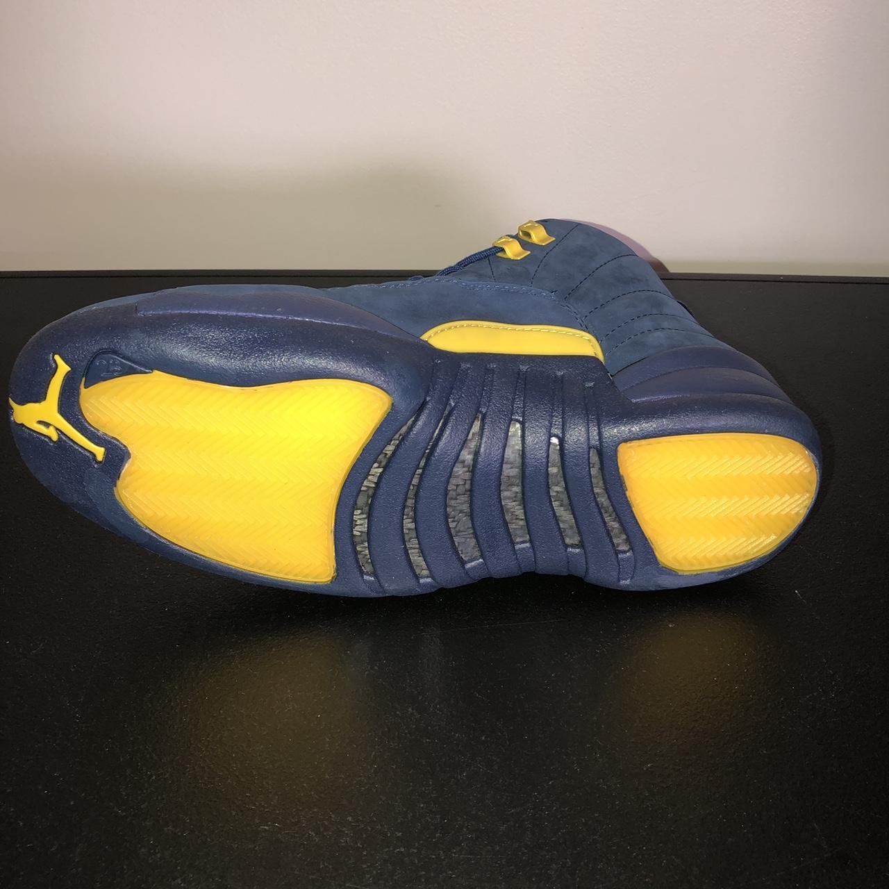 Michigan Player Exclusive Air Jordan 12 Size 11 US. Depop