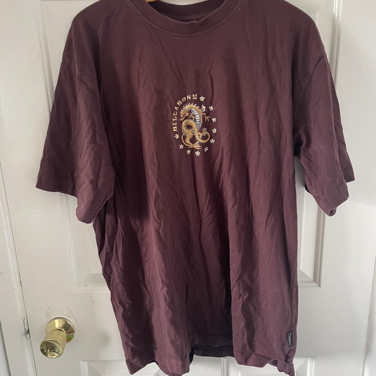 billabong grey t shirt