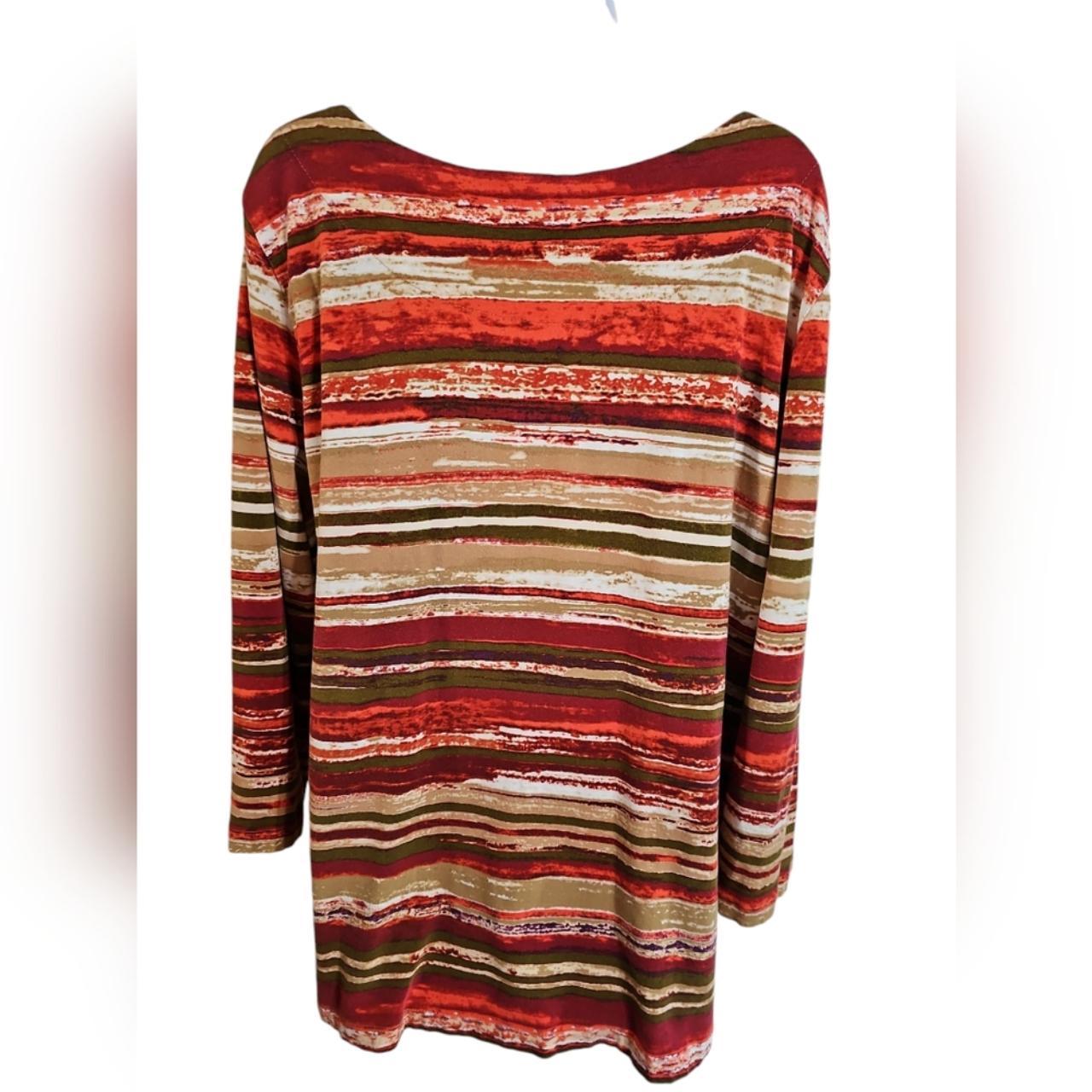 Ruby Rd. Women's Sweater - Red/Orange - XL – Ruby… - image 3