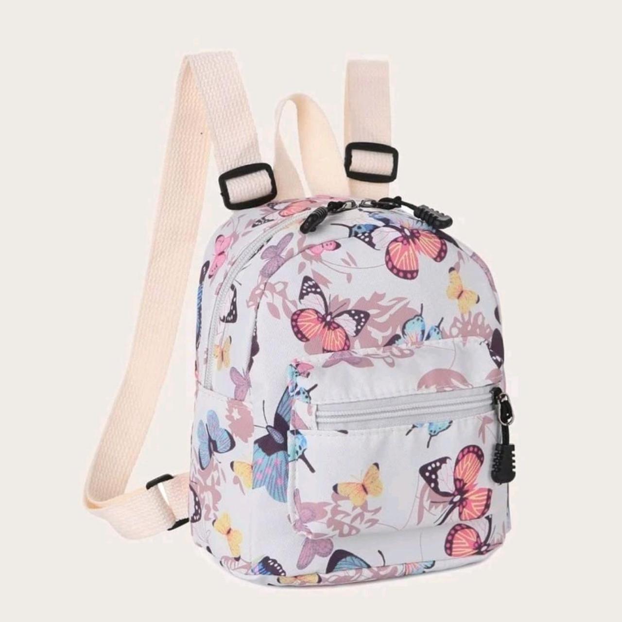 Super cute butterfly mini backpack. Excellent - Depop