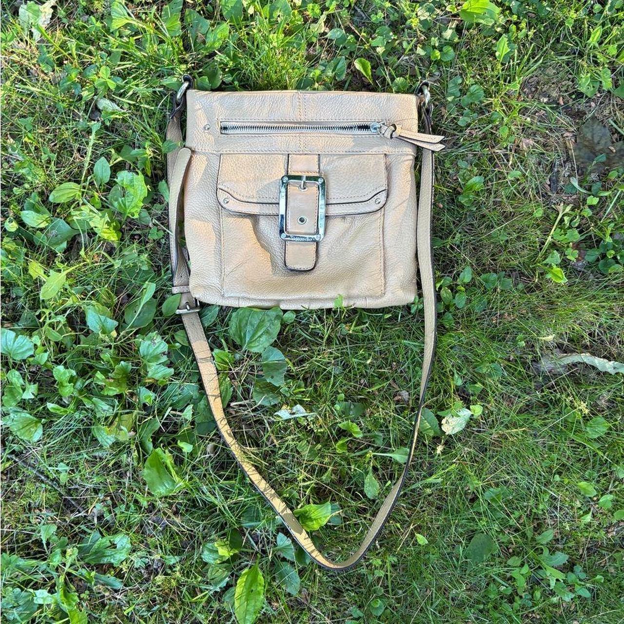 Source Unknown Women's Crossbody bags - Tan/Silve… - image 1