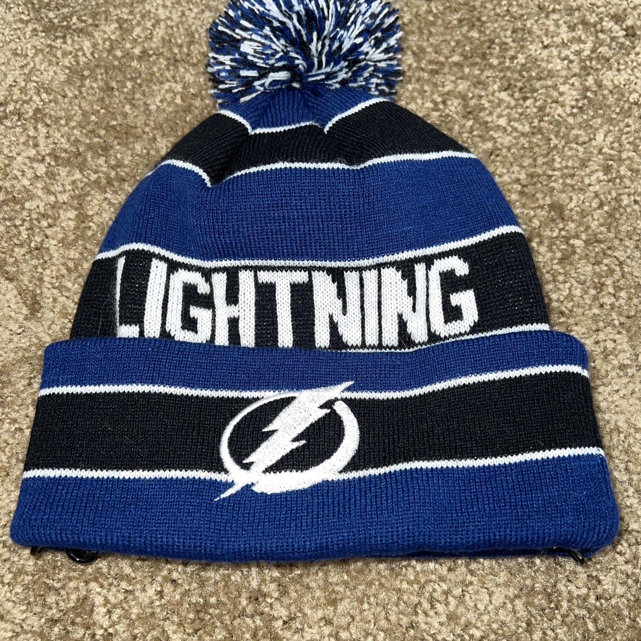 激安挑戦中激安挑戦中「値下げ」hockey Lightning Beanie Blue 青