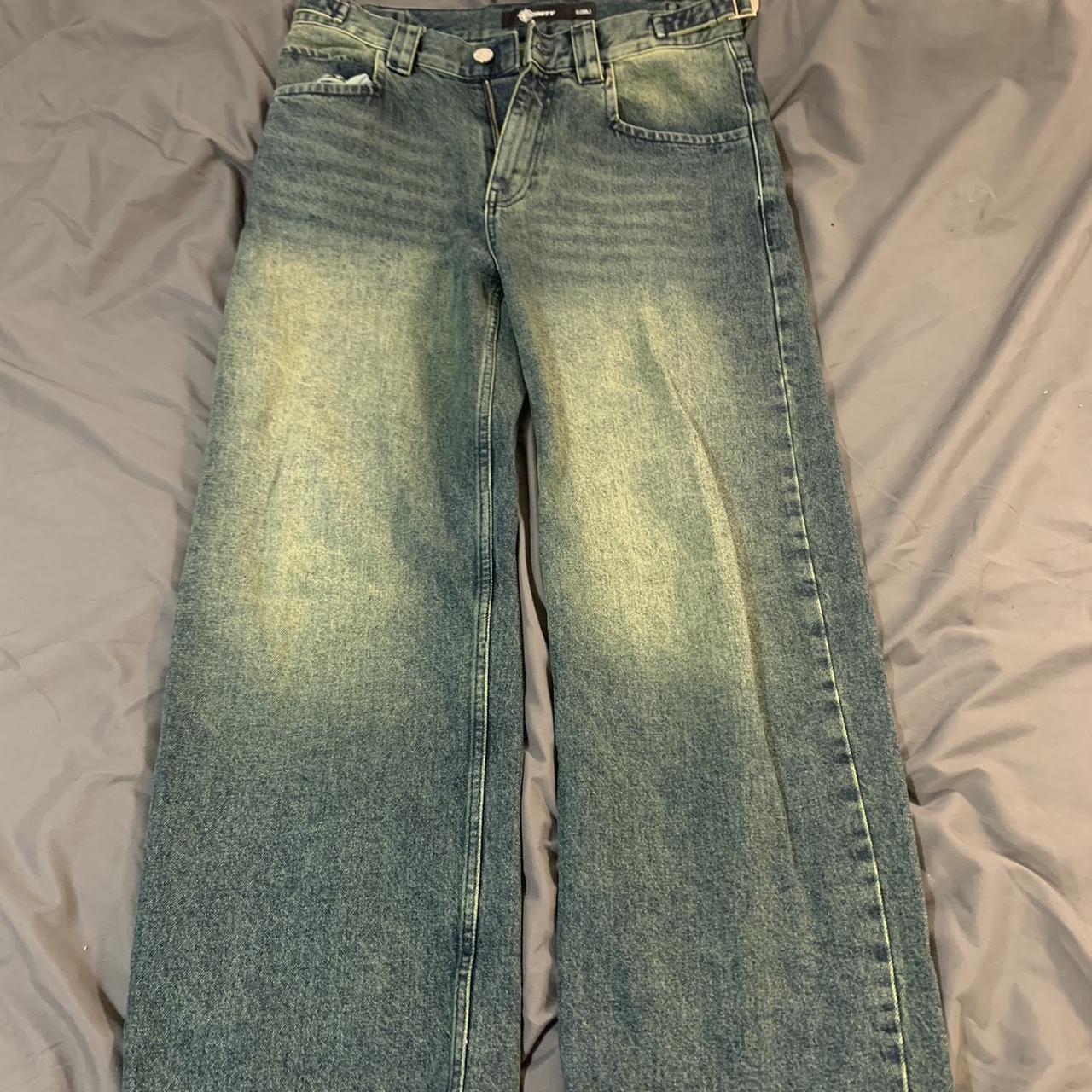 Vicinity Green wash denim - size small (30L) - Depop