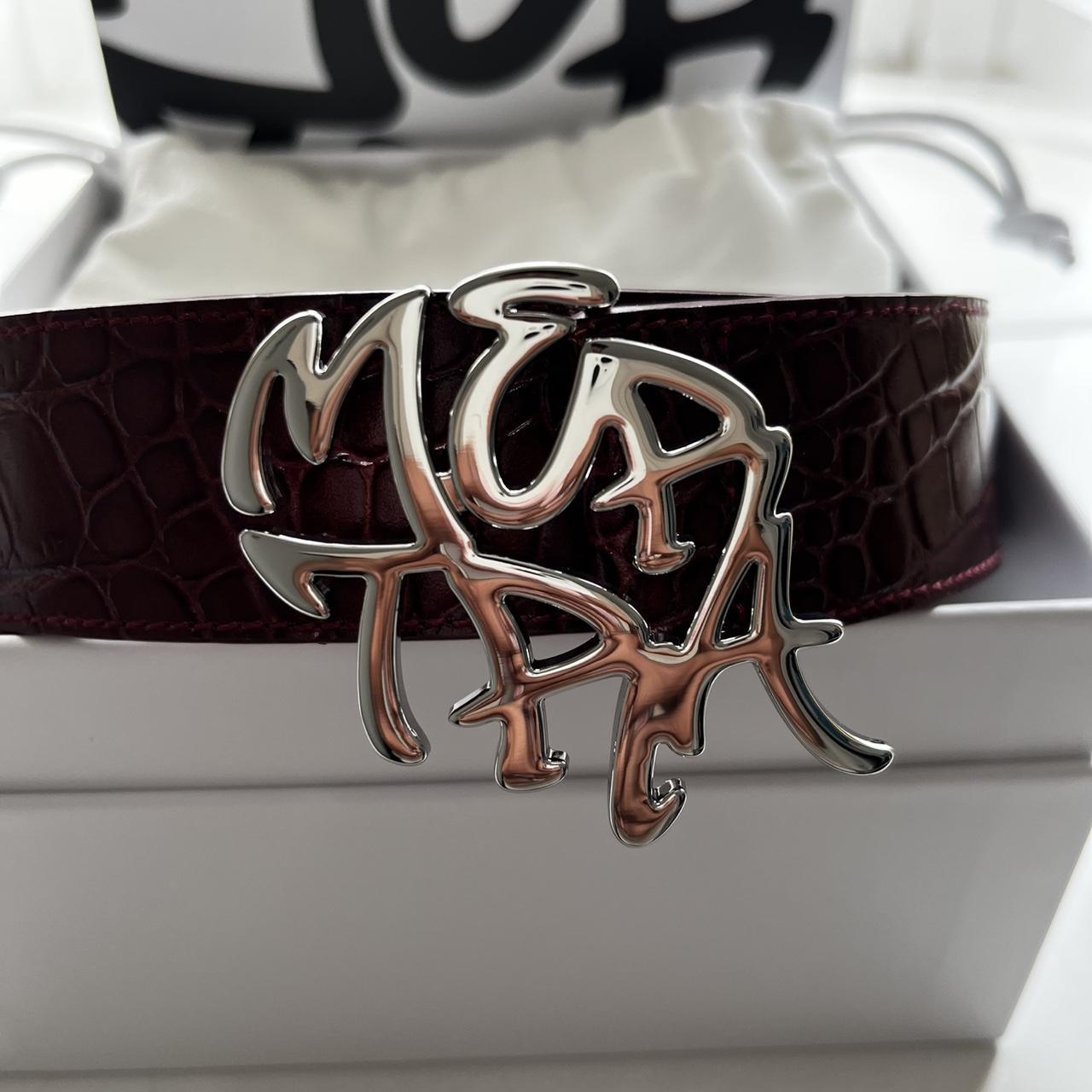 小物 mertra Alligator Skin Belt (Wine) S-M Mertra alligator skin belt wine / size s-m / Bought | Depop