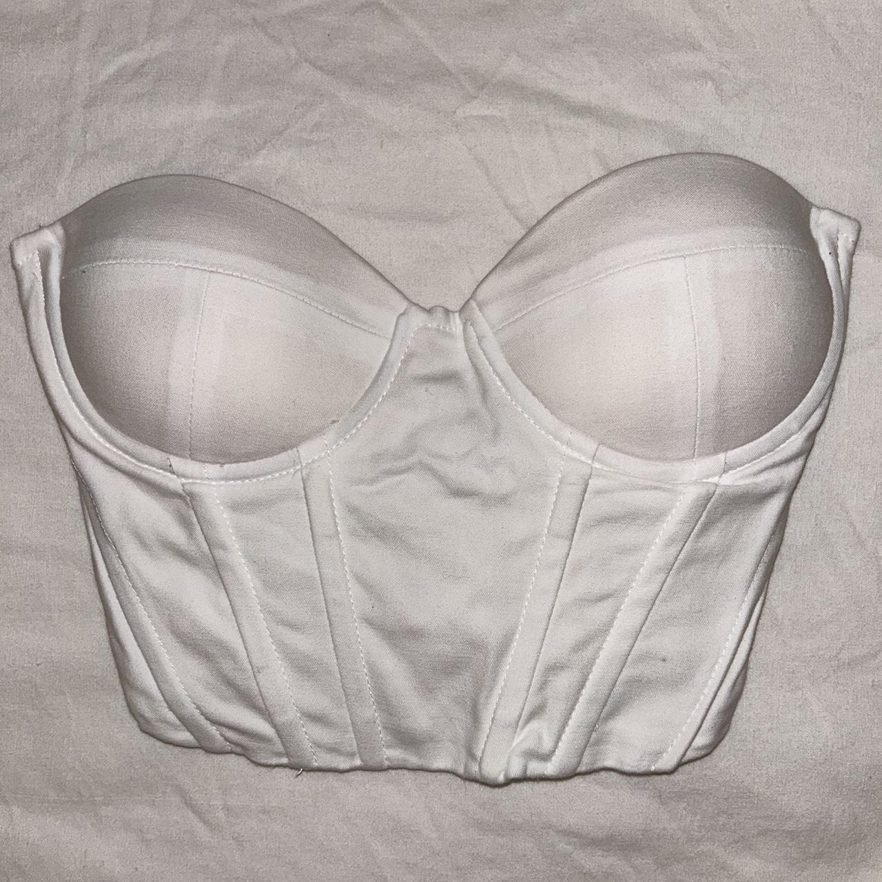 Princess Polly Women's White Corset Depop