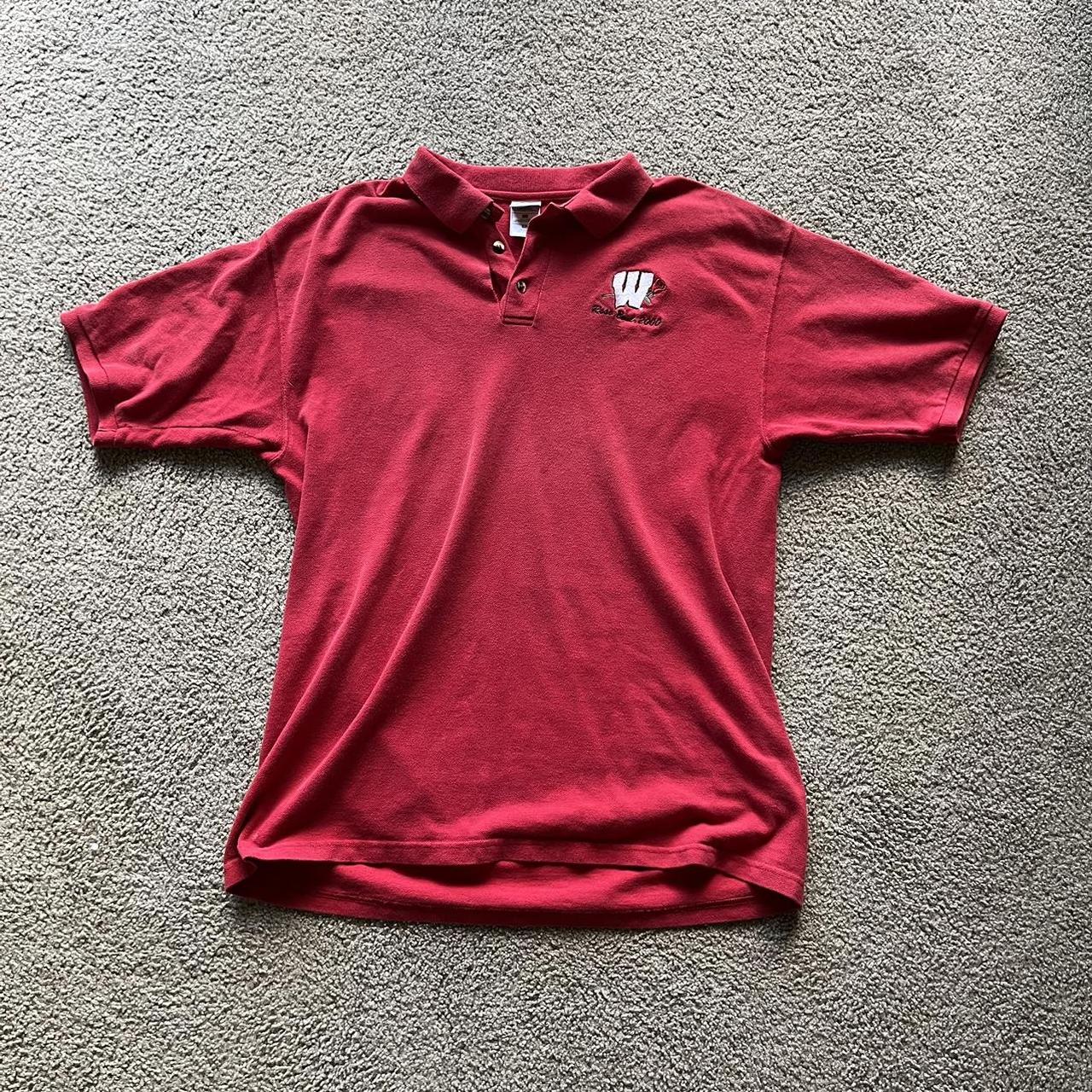 Wisconsin badger polo shirts hotsell