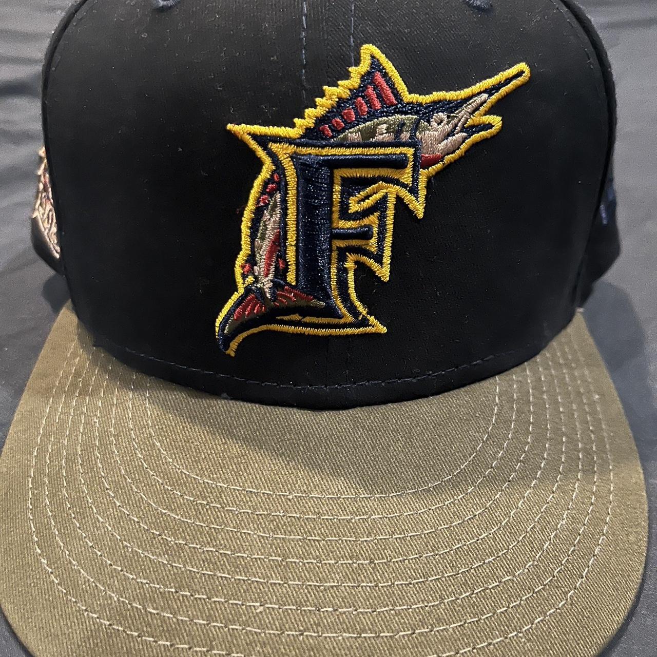 New Era Men's Caps Navy – Florida marlins new era fitted hat size …