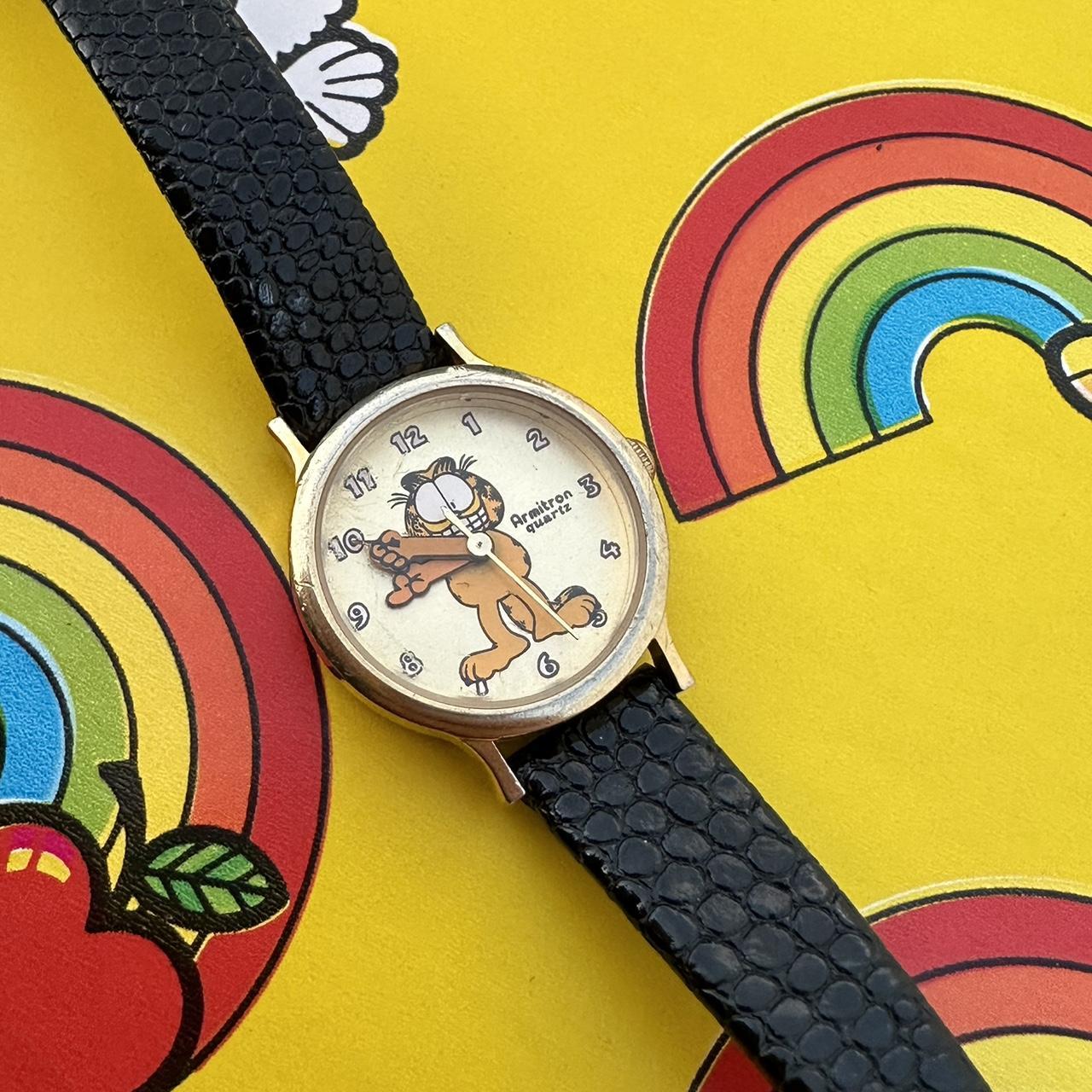 1978 Garfield armitron watch watch piece and band. Depop