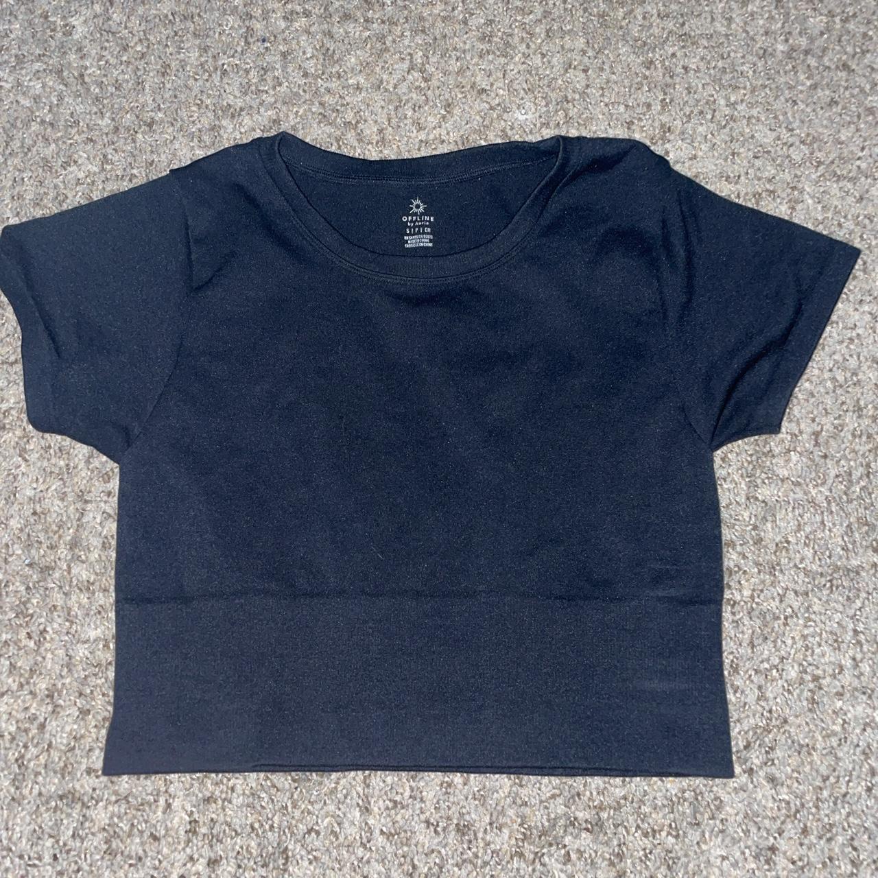 Aerie cropped workout shirt Depop