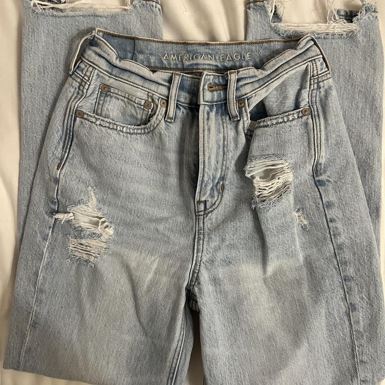 American Eagle Jeans. I only wore these one time but... - Depop