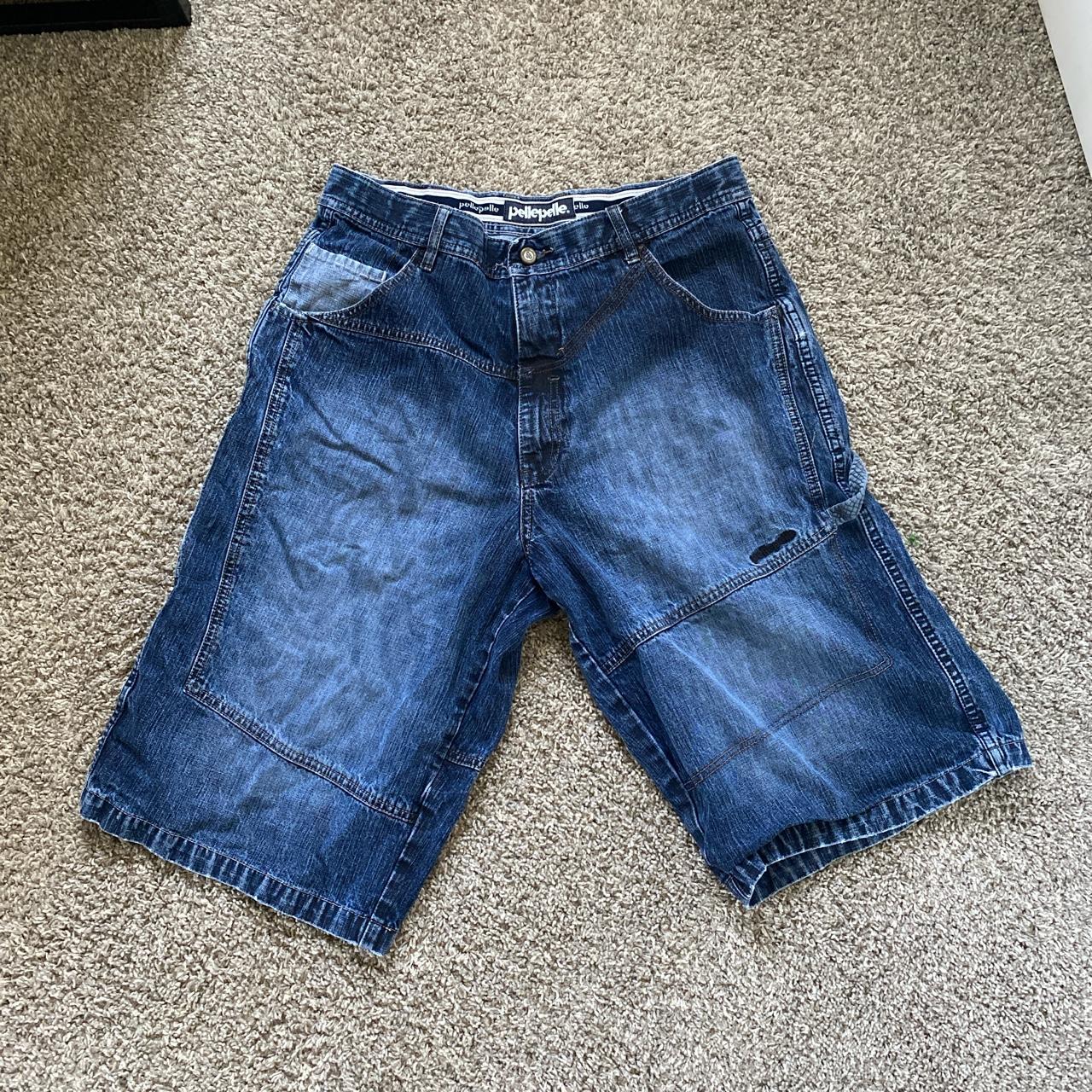 Vintage Pelle Pelle jorts #jorts #vintage - Depop