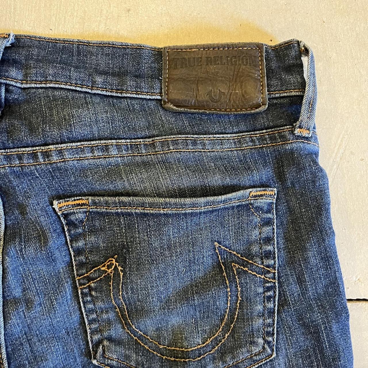 nice women’s true religion jeans waist 28 in great... - Depop