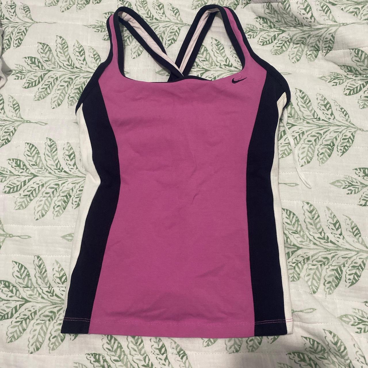 mens pink nike tank top