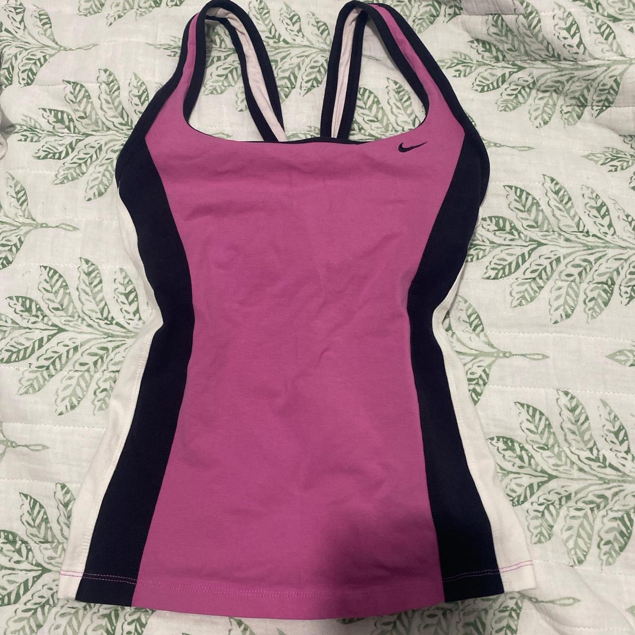 mens pink nike tank top