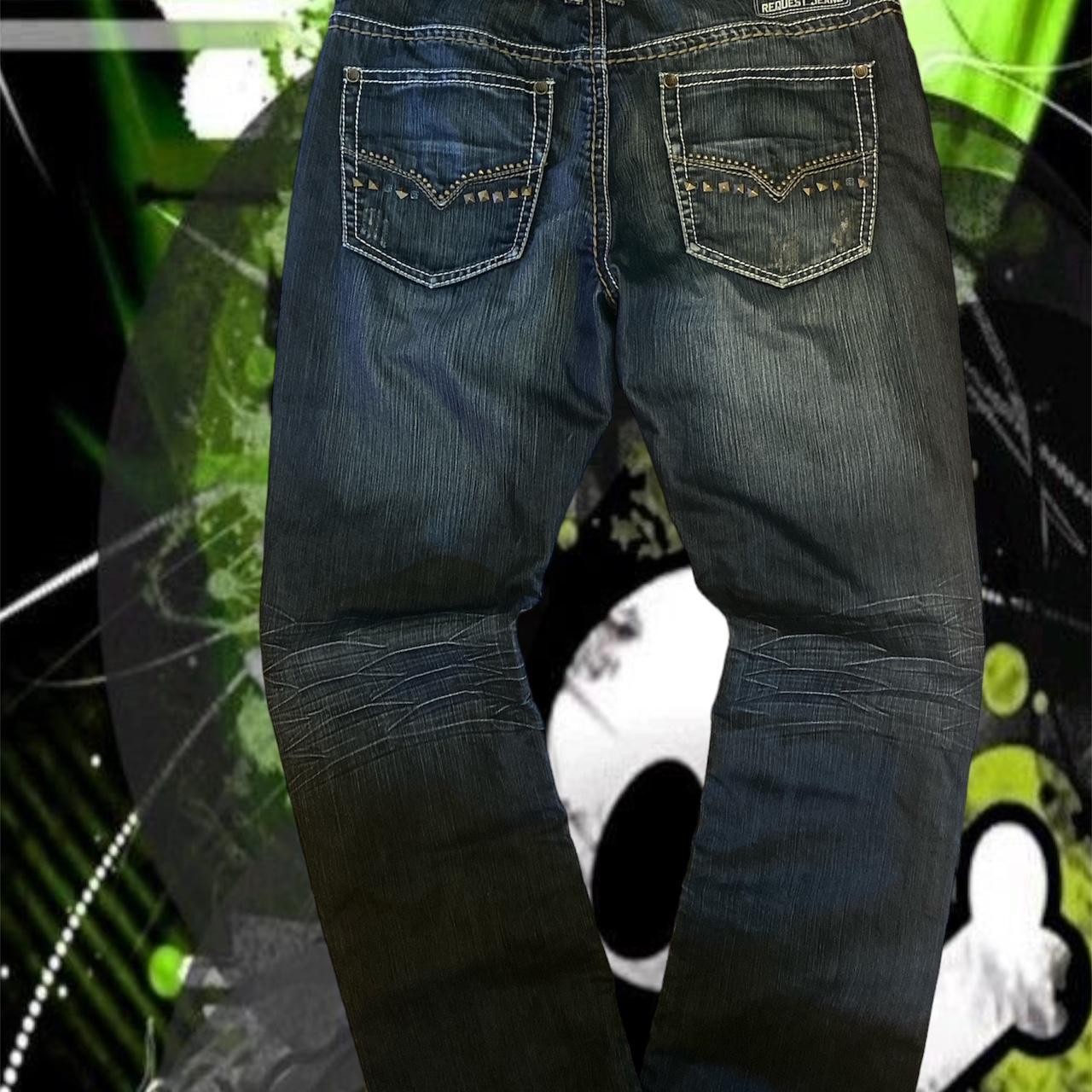 $269 NWT TRUE RELIGION Sz32 GENO RELAXED SLIM W/FLAP JEANS