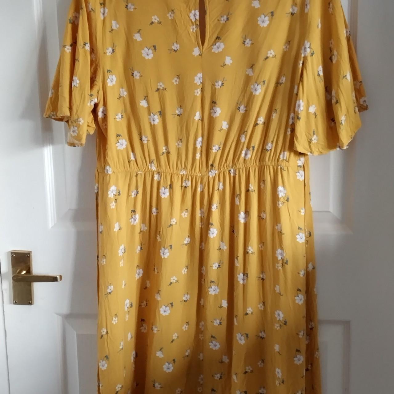 Peacocks yellow clearance dress