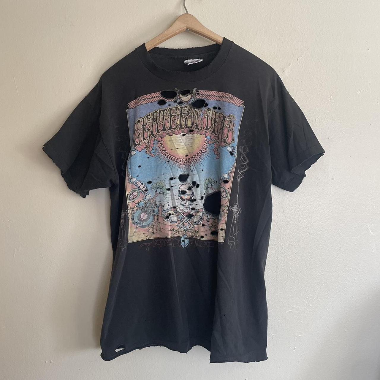 Greatful dead vintage tshirt concert worn... - Depop