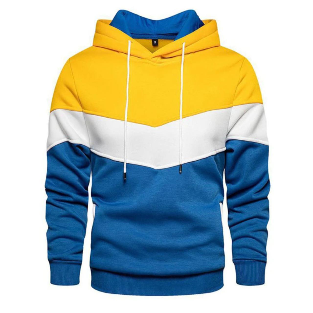 Blue red yellow clearance hoodie