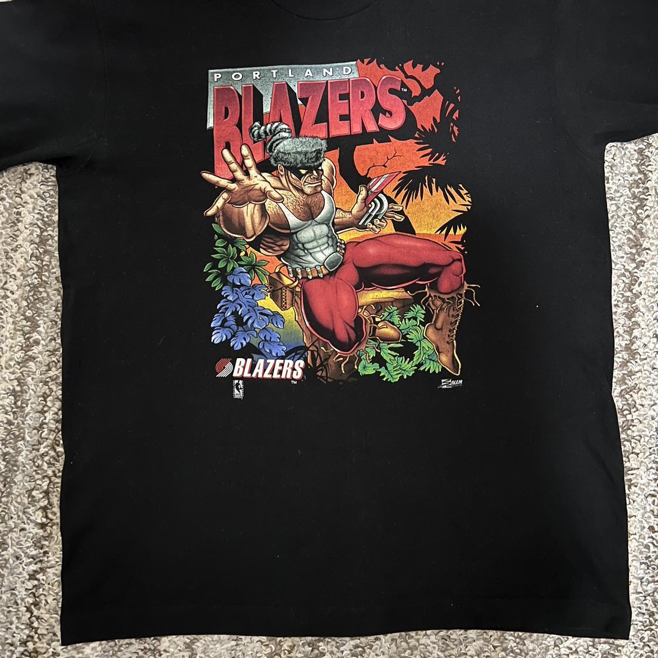 Vintage Salem Superheroes Portland Trailblazers | Depop