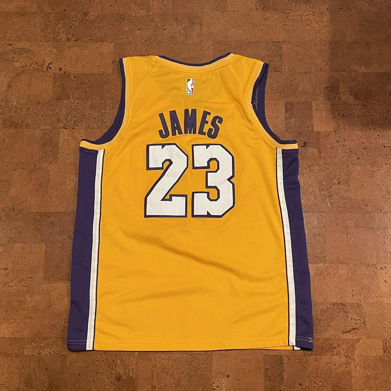 LEBRON JAMES LAKERS SWINGMAN JERSEY NIKE WISH - Depop