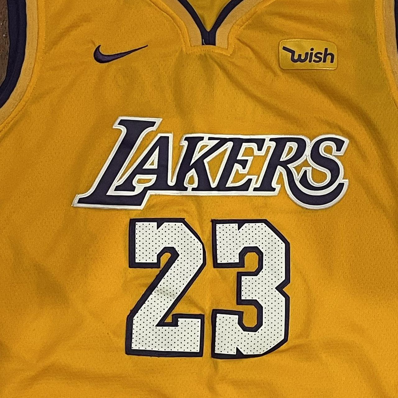 LEBRON JAMES LAKERS SWINGMAN JERSEY NIKE WISH - Depop